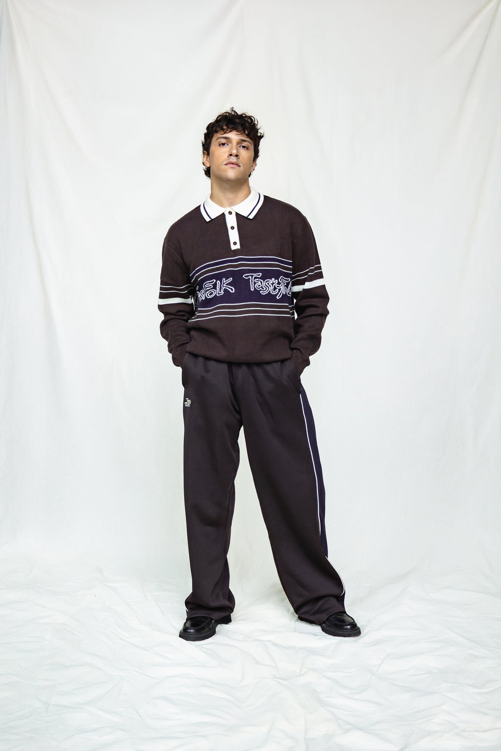 Track Pants Brown - Studio Suit