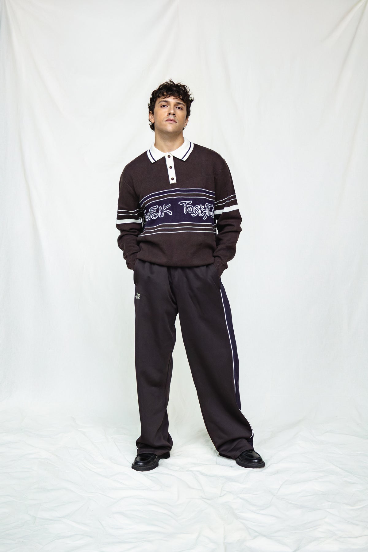 Track Pants Brown - Studio Suit