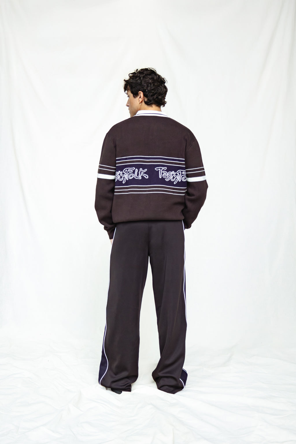 Track Pants Brown - Studio Suit
