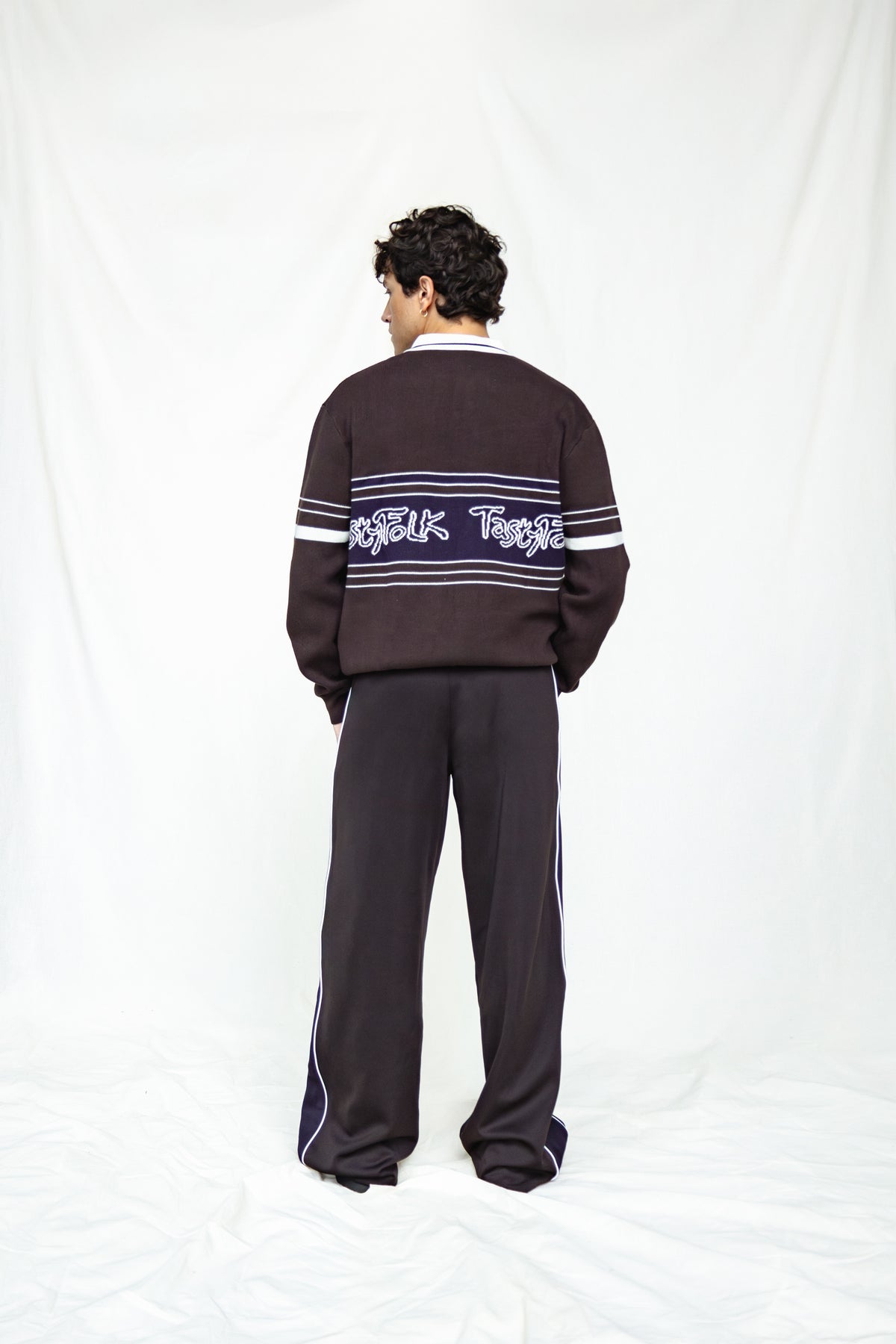 Track Pants Brown - Studio Suit