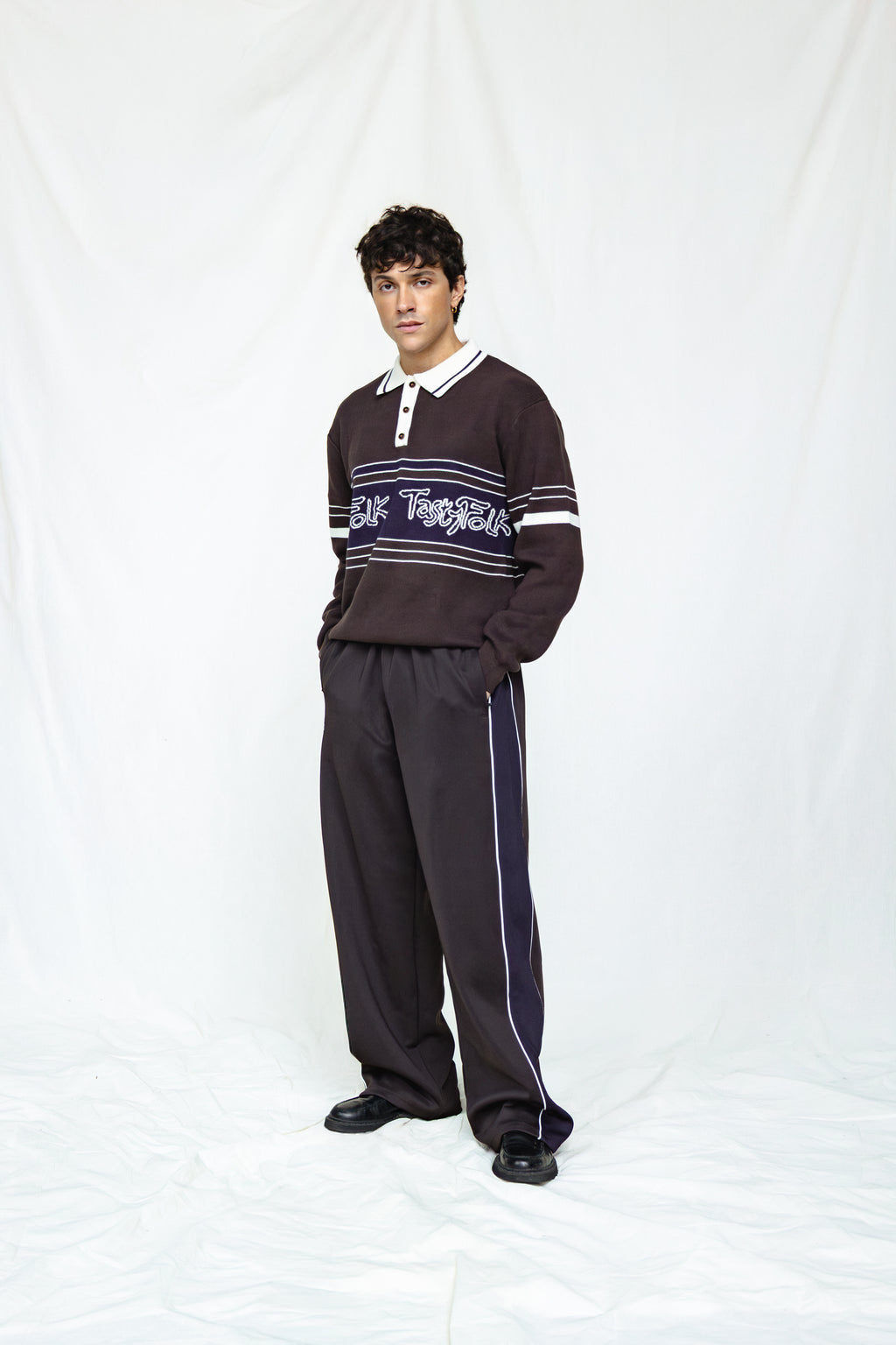 Track Pants Brown - Studio Suit