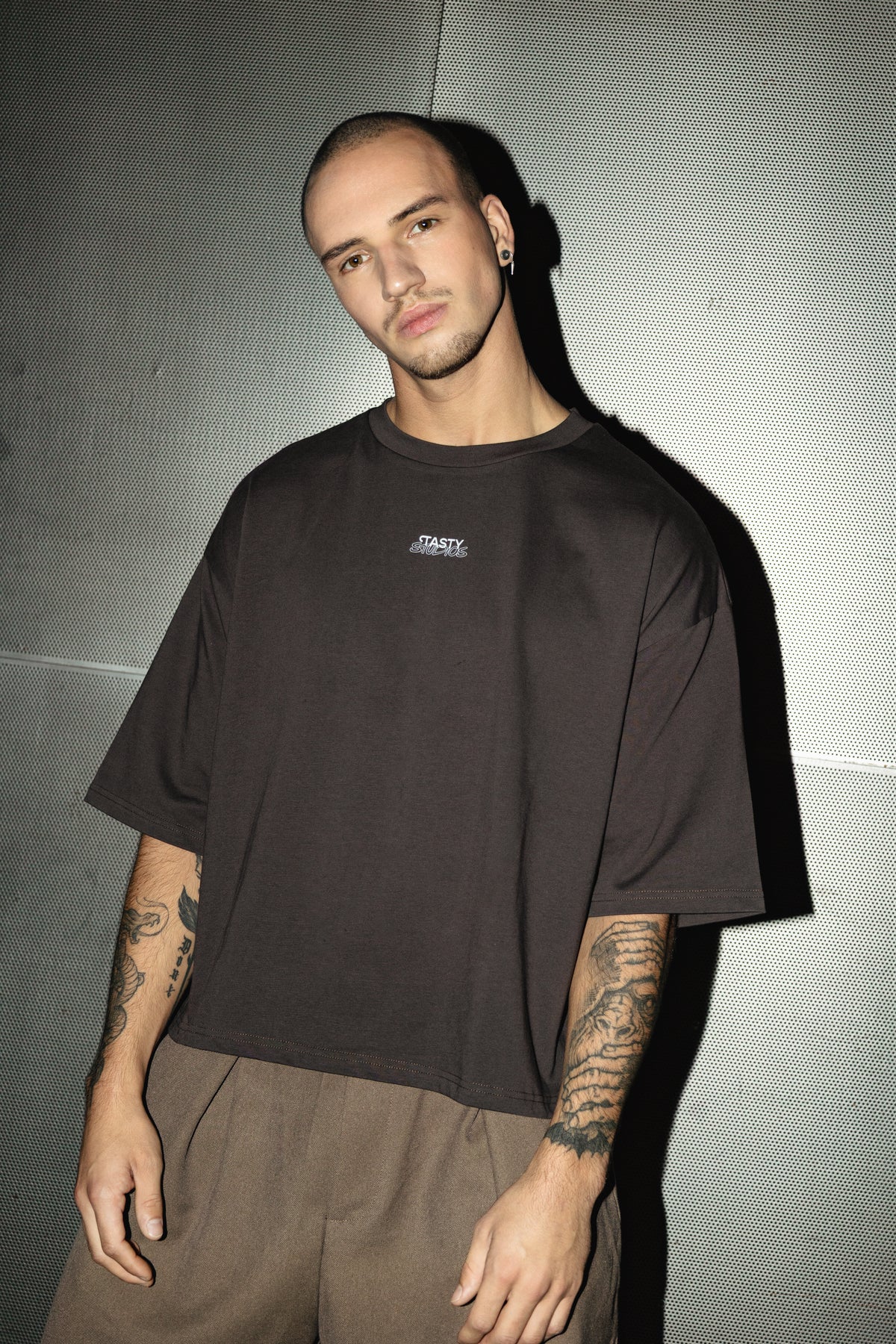 House Always Wins Tee Brown