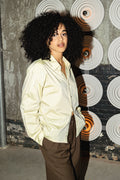 Upcycled Blouse Lime