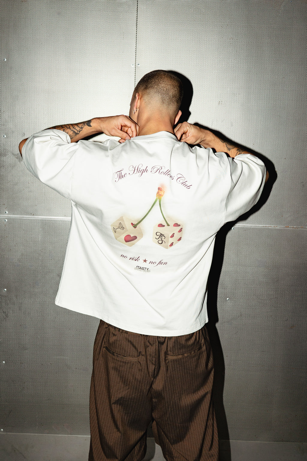 Roll The Dice Tee Off White