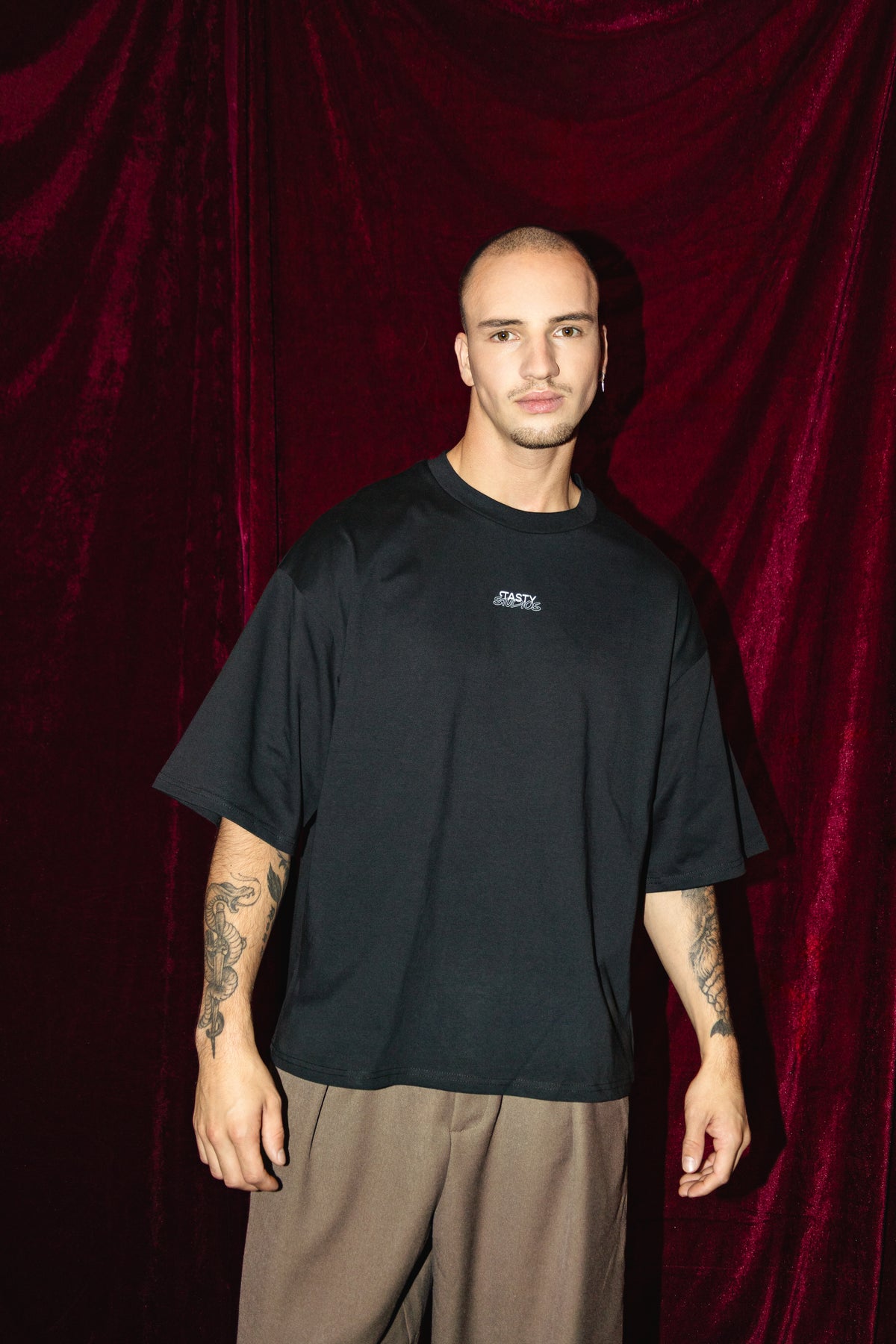 House Always Wins Tee Black