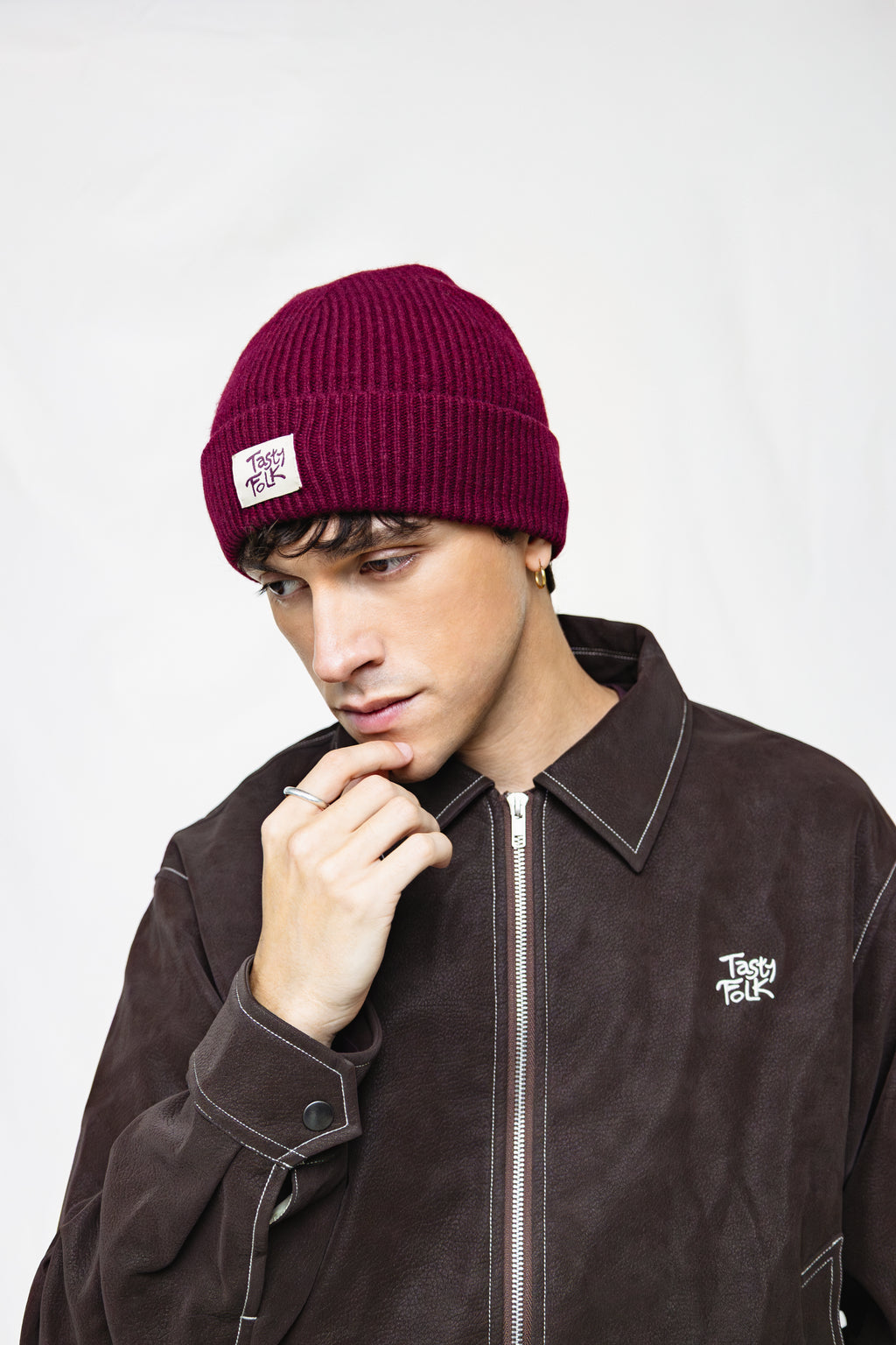 Burgundy Hat